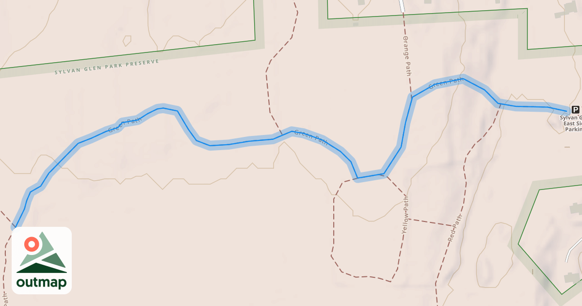 Map of Green Path