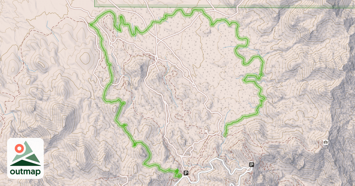 Map of Caldera (Easy)