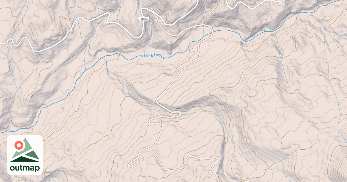 Map of ASPEN SPUR