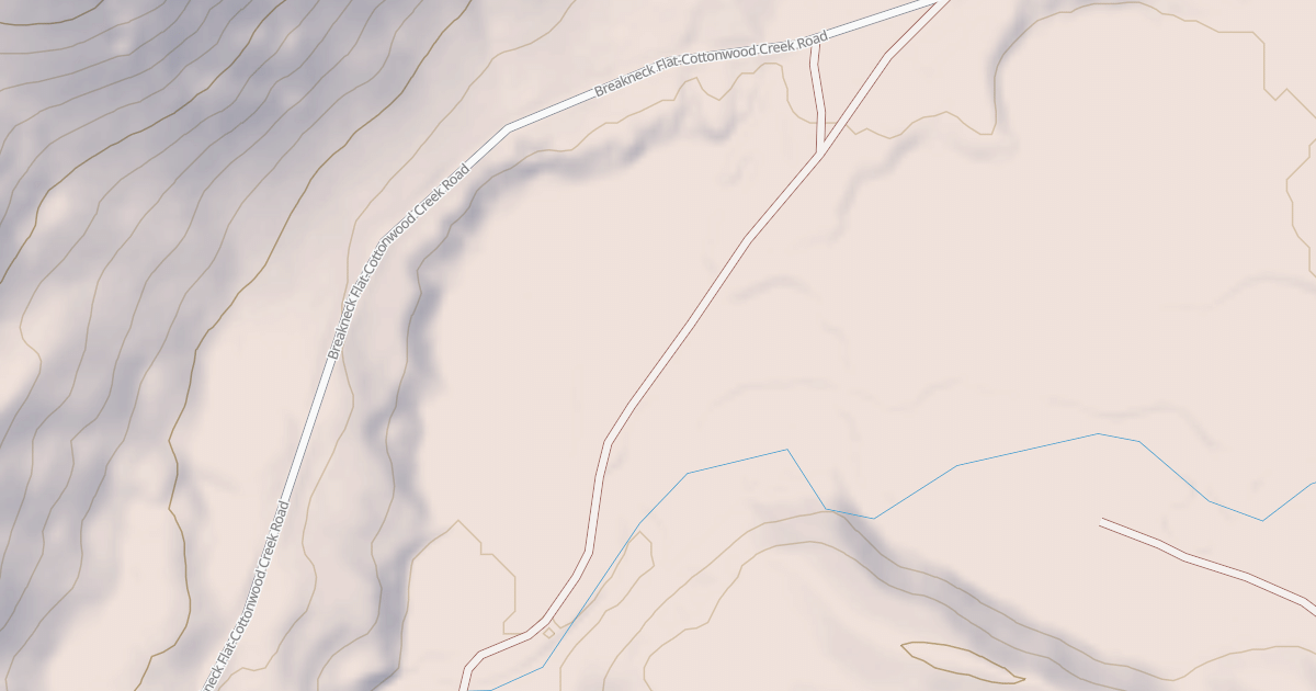 Map preview of COTTONWOOD CREEK DISP REC SITE