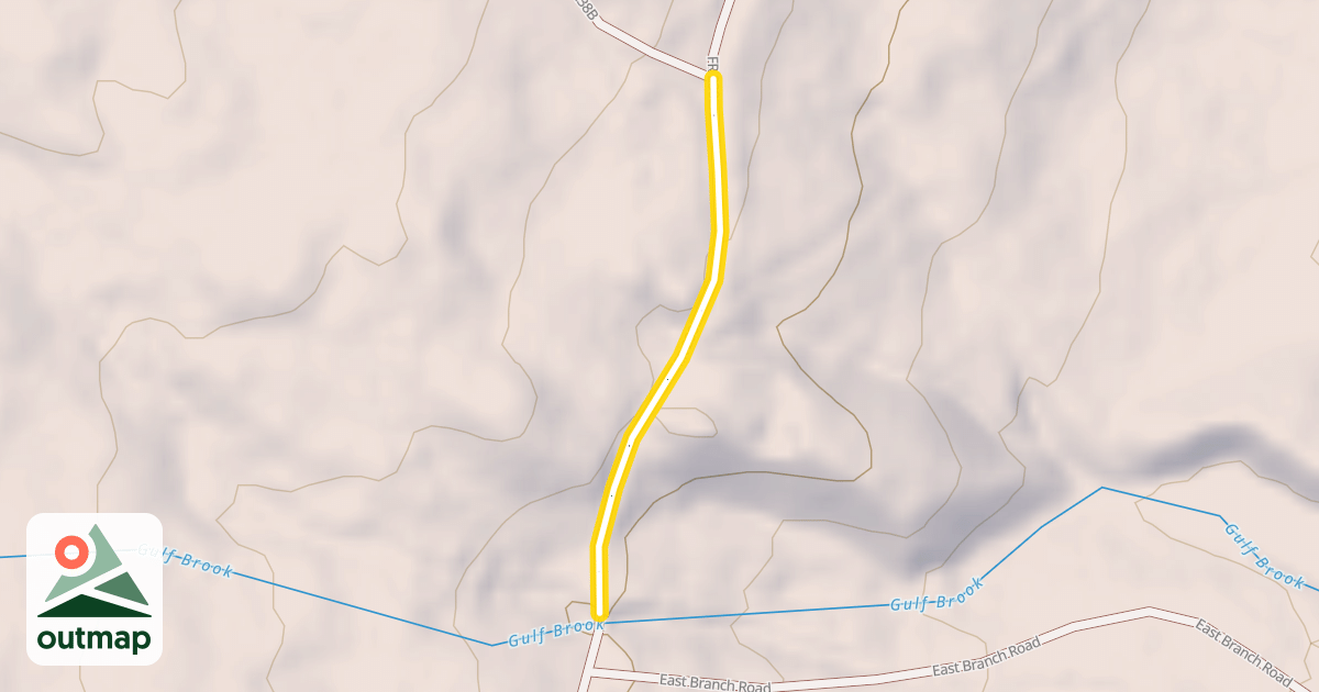 Map of FR 238