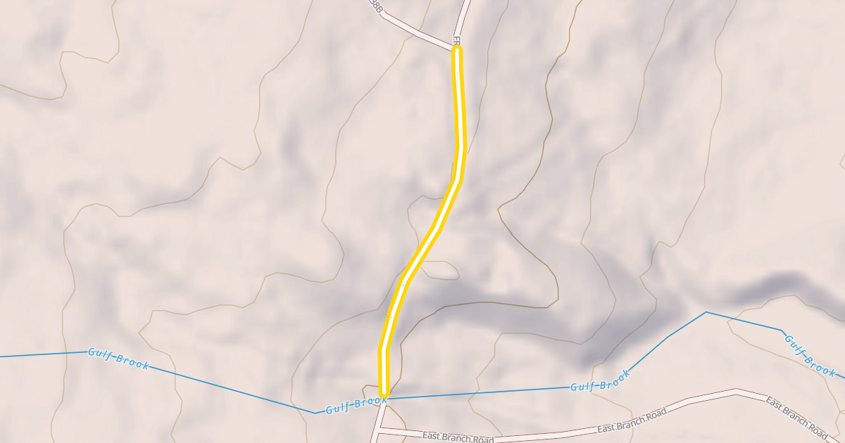 Map preview of FR 238