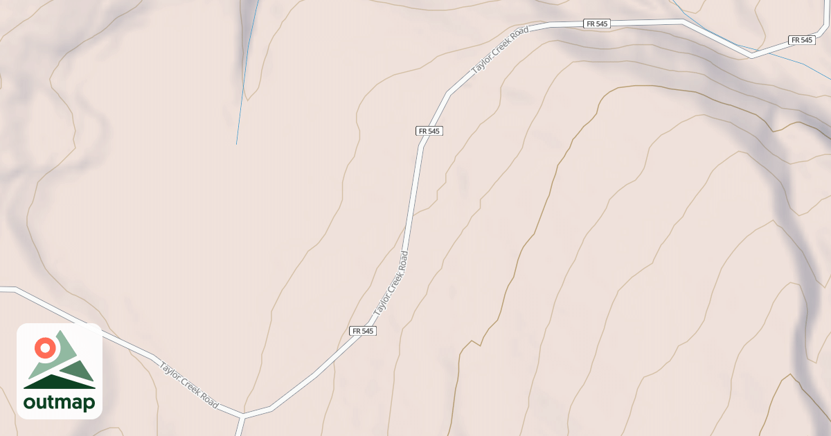 Map of TAYLOR CRK