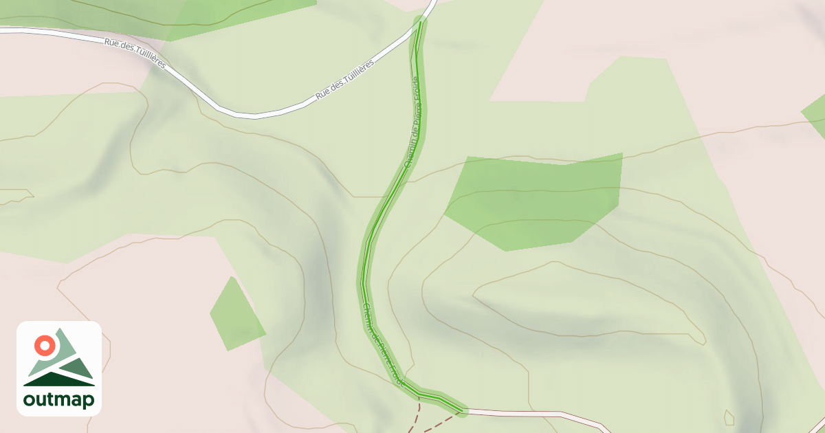 Map of Chemin de Pierre Froide