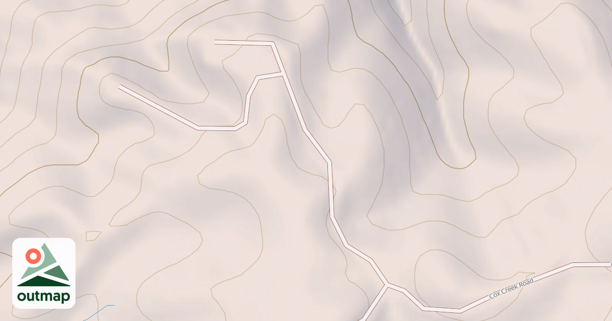 Map of COX CREEK