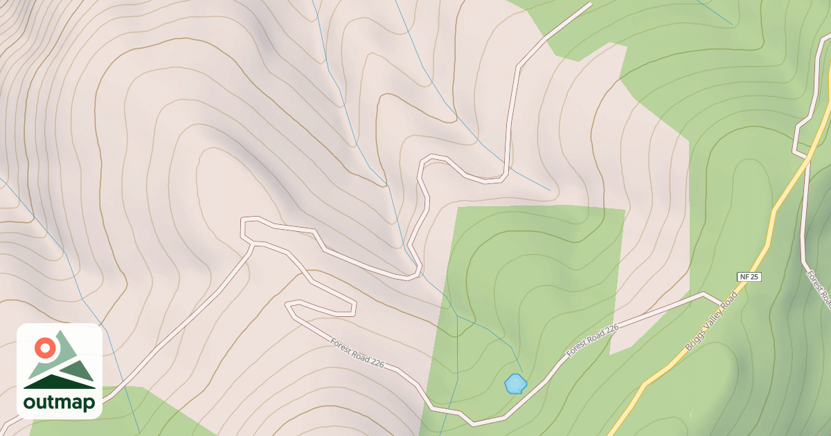 Map of ONION BASIN