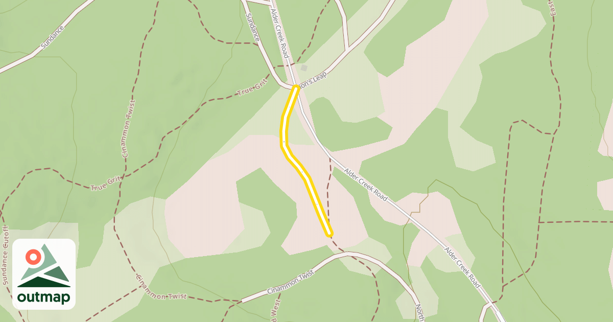 Map of North Fork