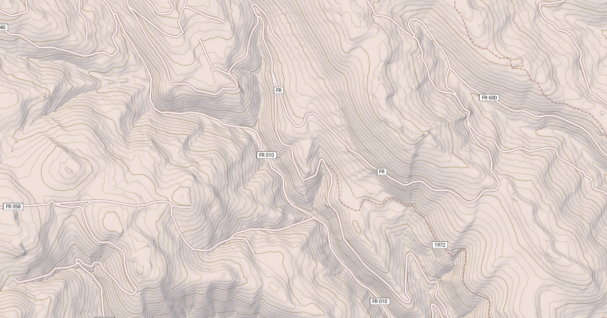 Map preview of LAST CHANCE CR ROAD