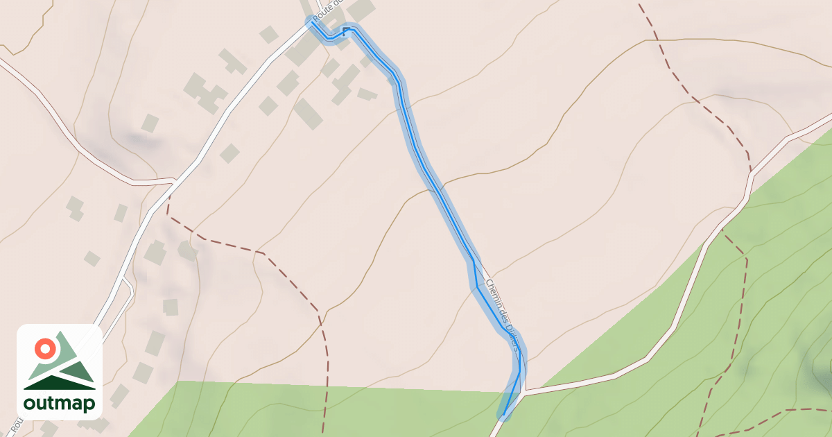 Map of Chemin des Didiers