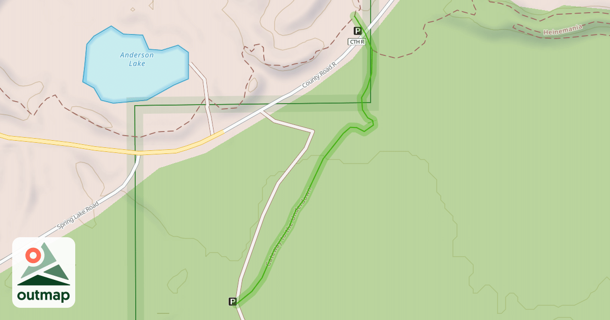 Map of Gateway to the Underdown