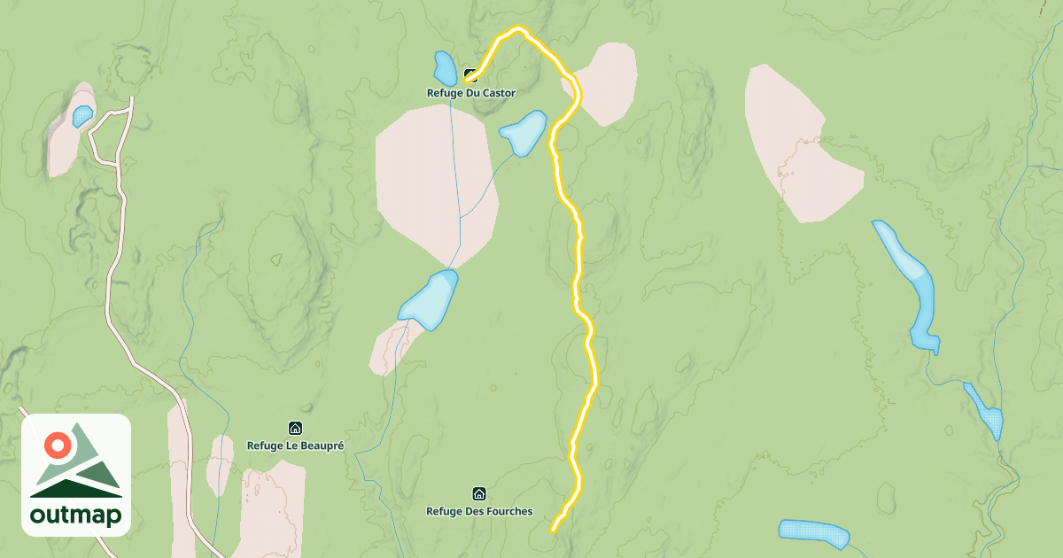 Map of #5 Les Montagnards