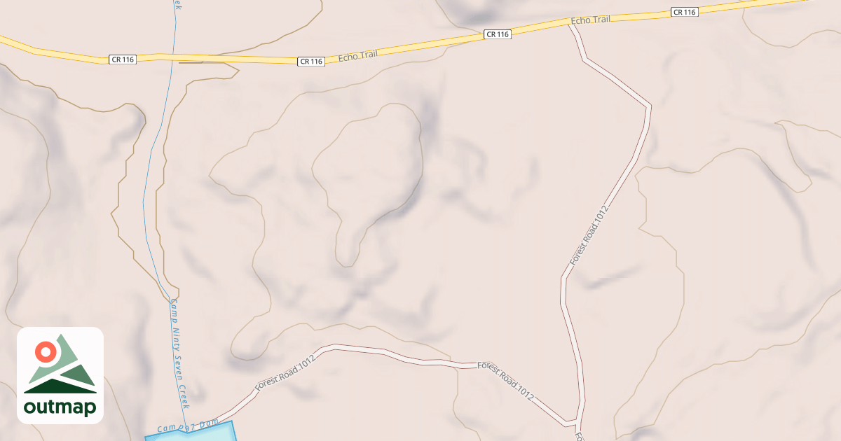 Map of CAMP 97 IMPOUNDMENT