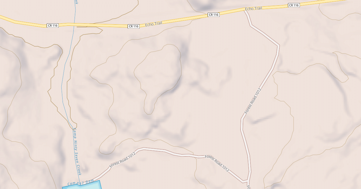 Map preview of CAMP 97 IMPOUNDMENT