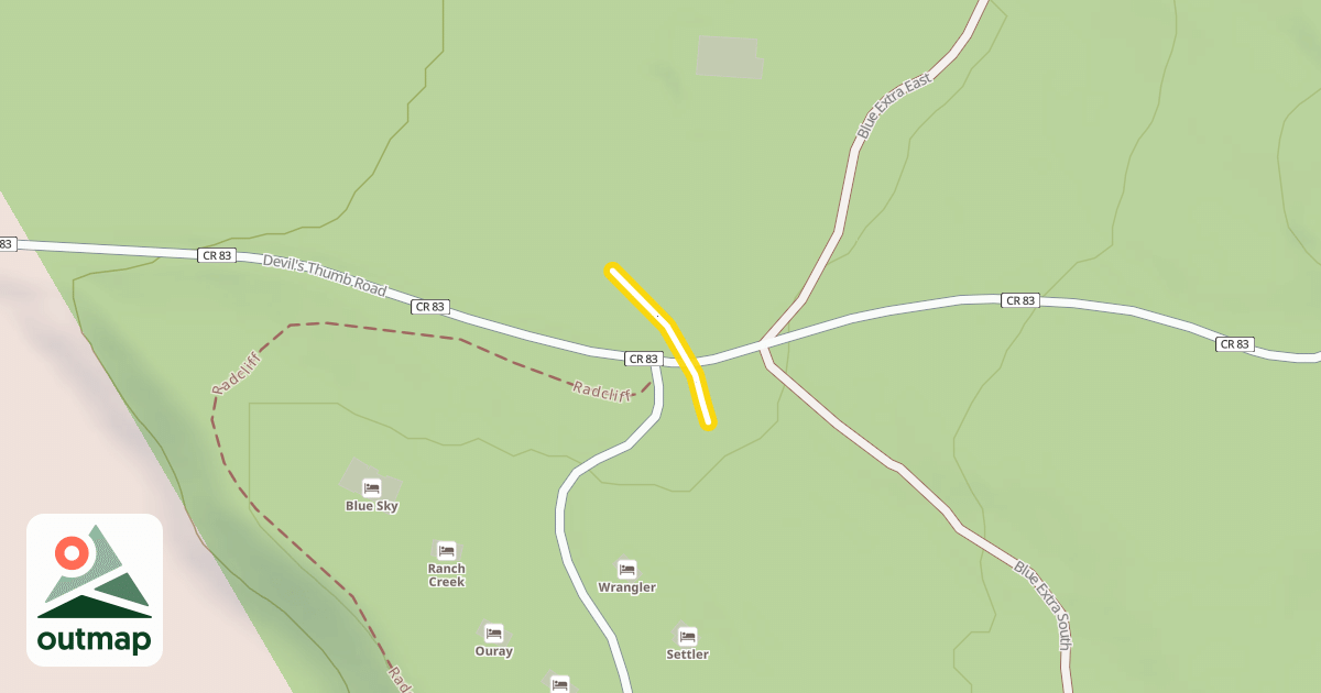 Map of Coyote