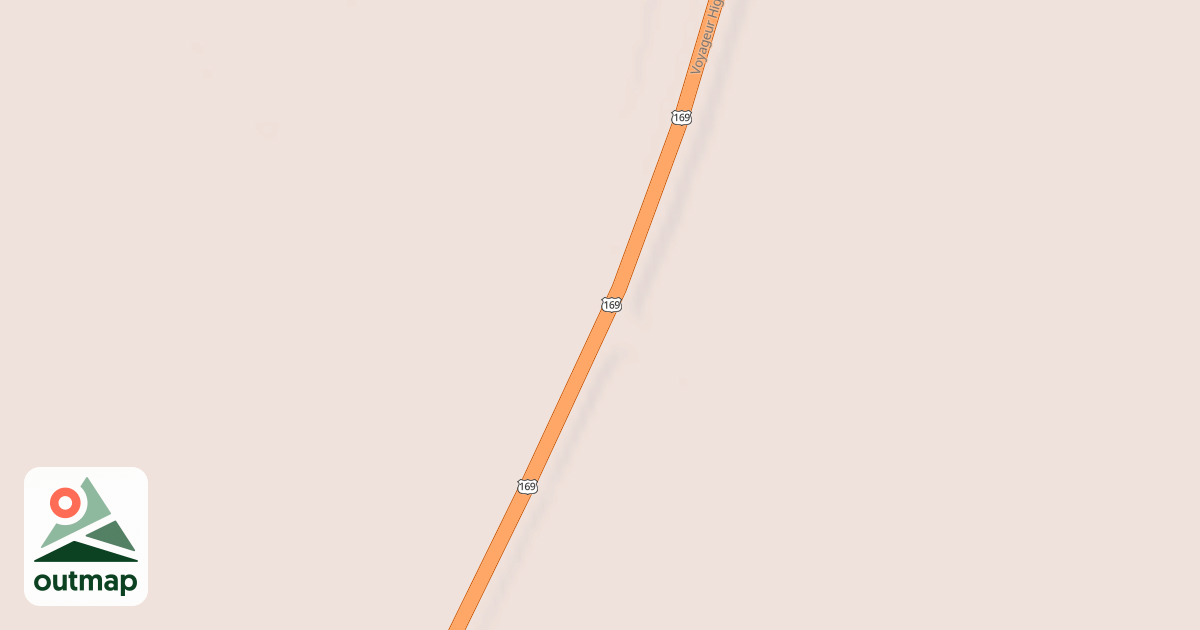 Map of Hill City Trail