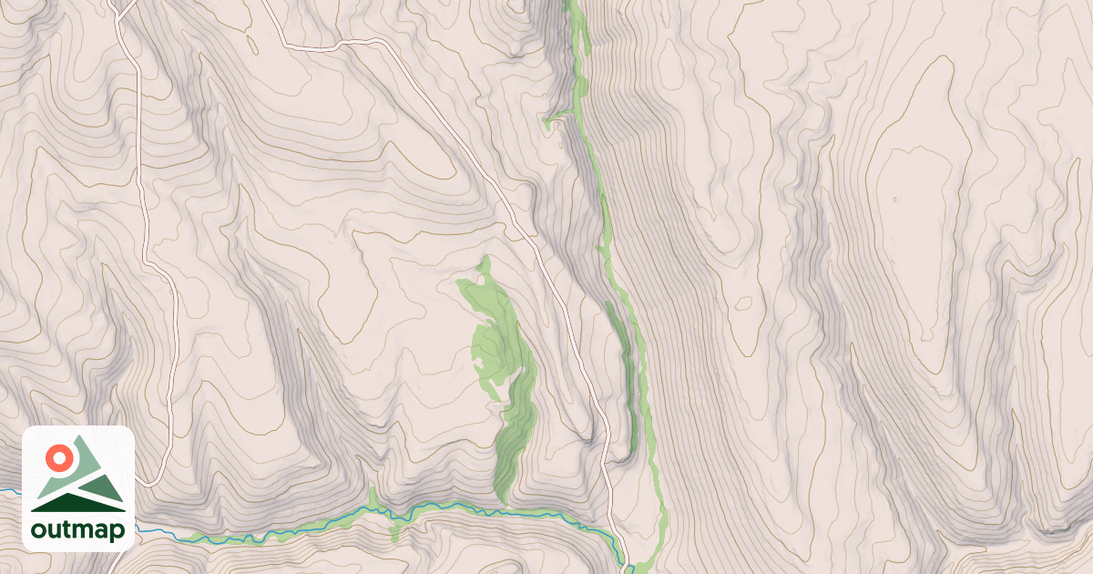 Map of HOLLOWAY MEADOW SPUR B