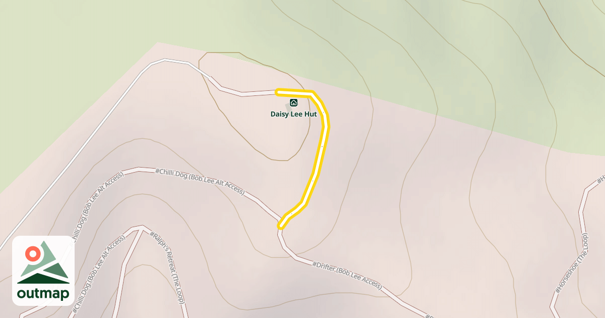 Map of #Drifter (Bob Lee Access)
