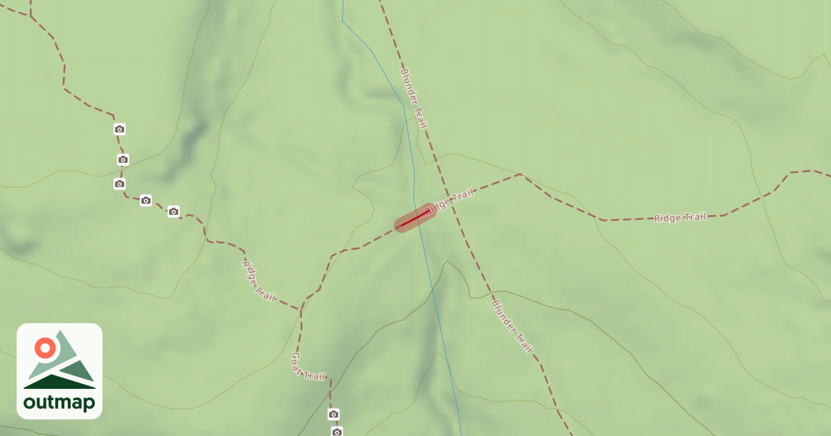 Map of Ridge Trail
