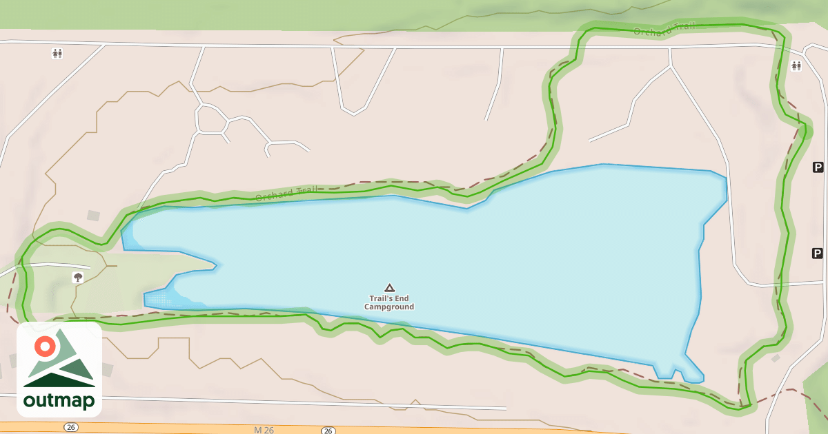 Map of Orchard Trail