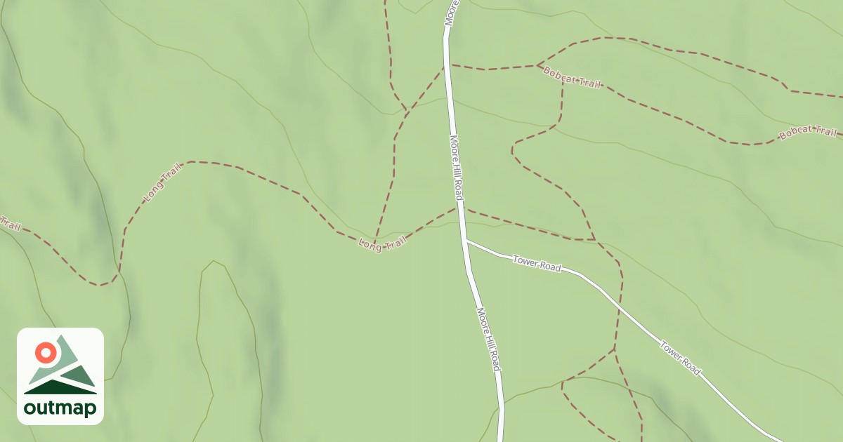 Map of Long Trail