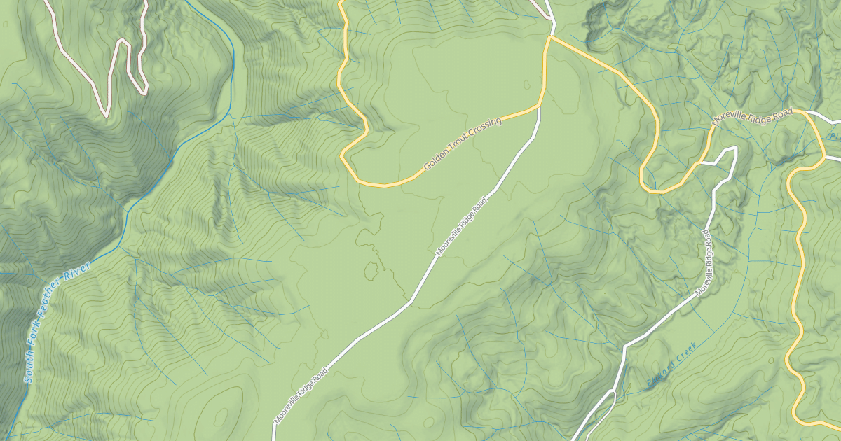 Map preview of PINKARD CREEK