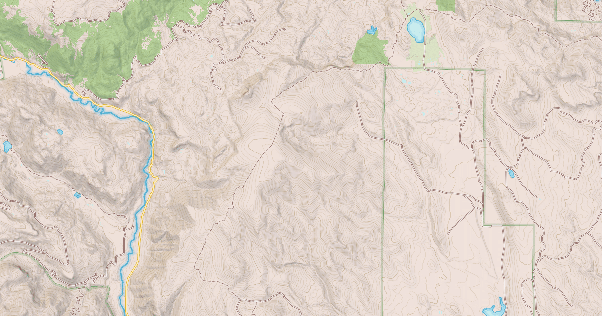 Map preview of Willow Mountain