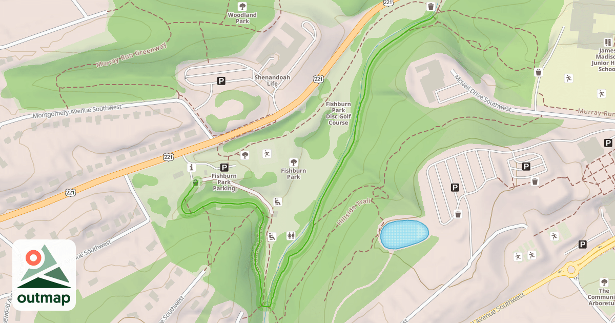 Map of Streamside Trail