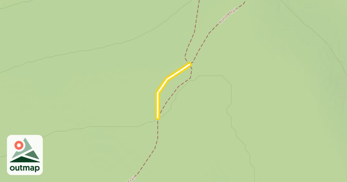 Map of Auriol Trail