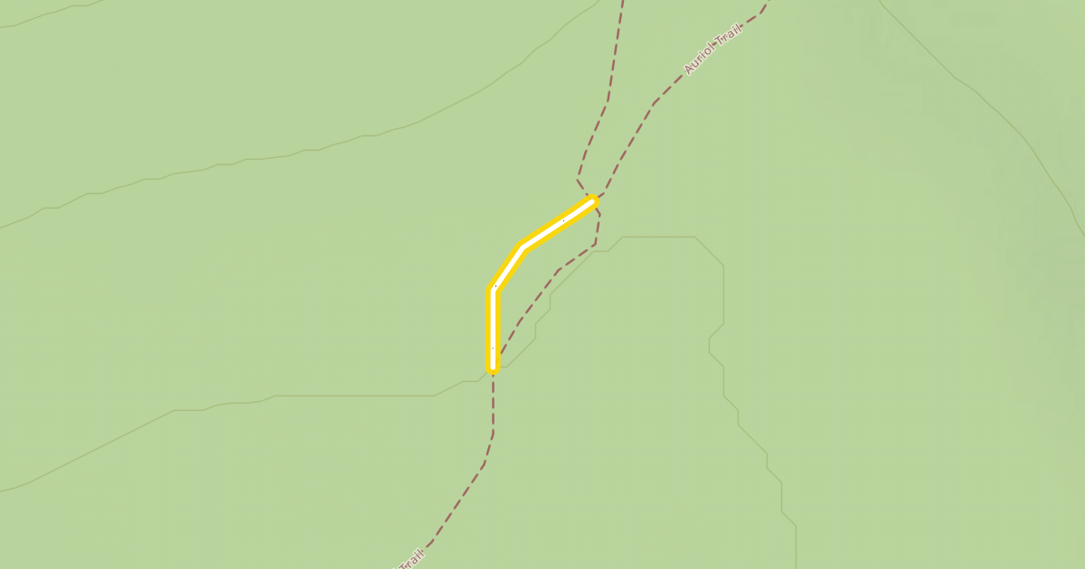Map preview of Auriol Trail