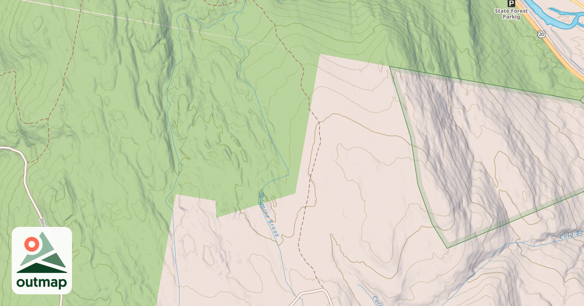 Map of John Knox Road