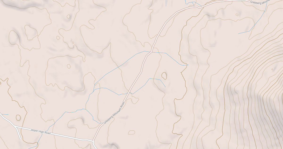 Map preview of GREBBERG MOUNTAIN