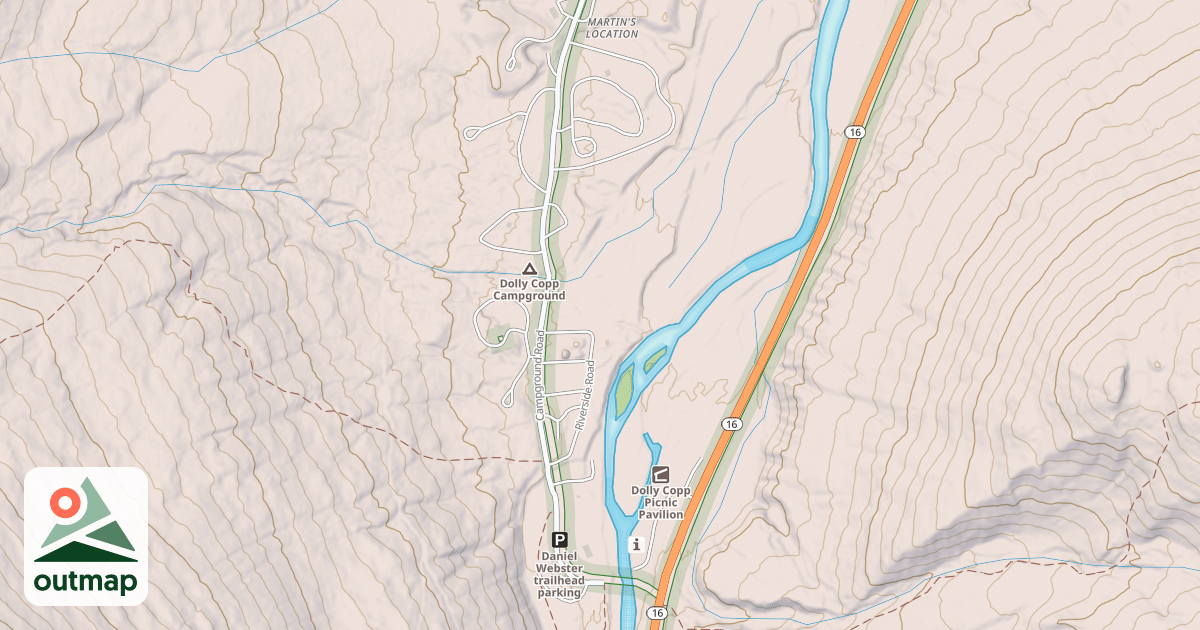 Map of DOLLY COPP