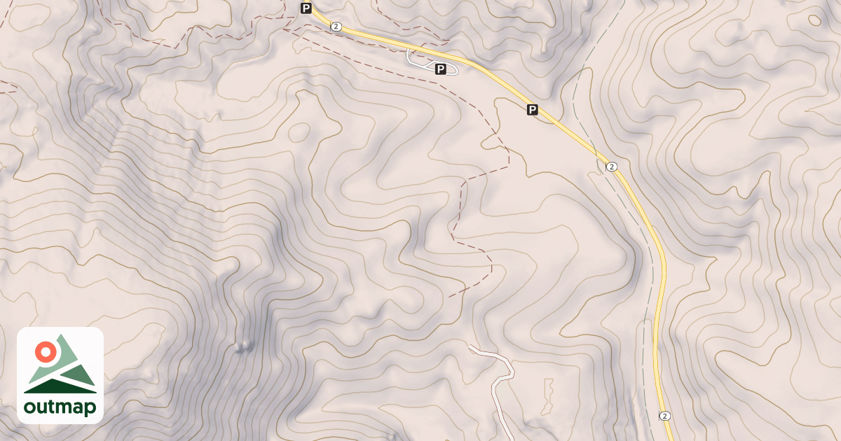 Map of USFS National Forest System Roads {AC209878-3A6C-41A0-9068-6799FA682373}