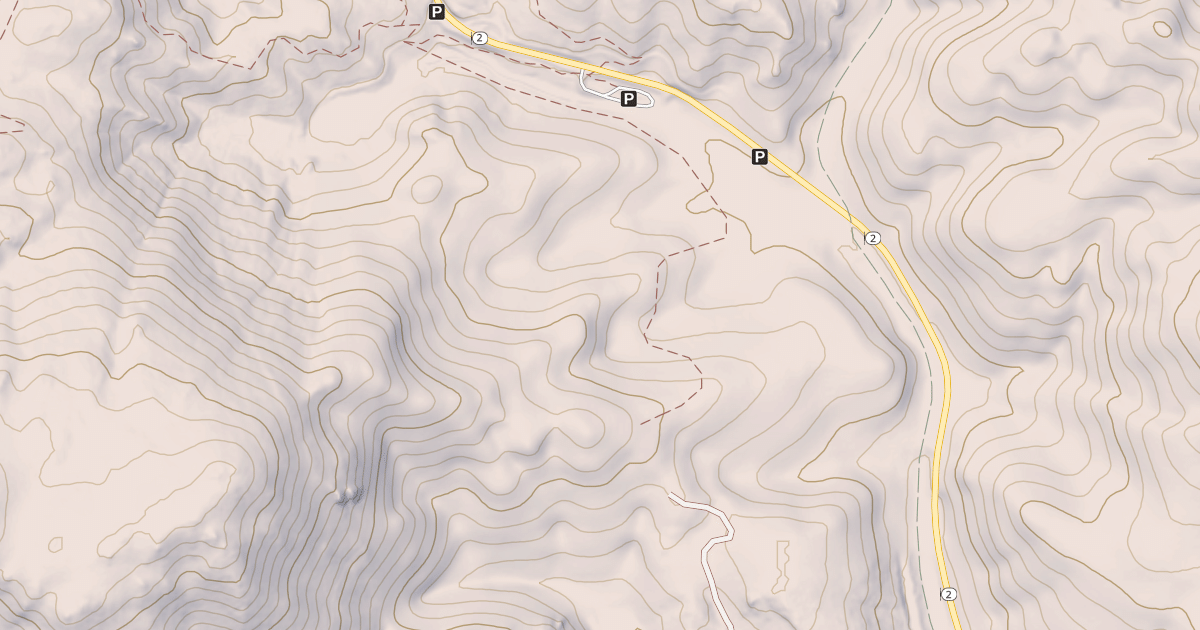 Map preview of USFS National Forest System Roads {AC209878-3A6C-41A0-9068-6799FA682373}
