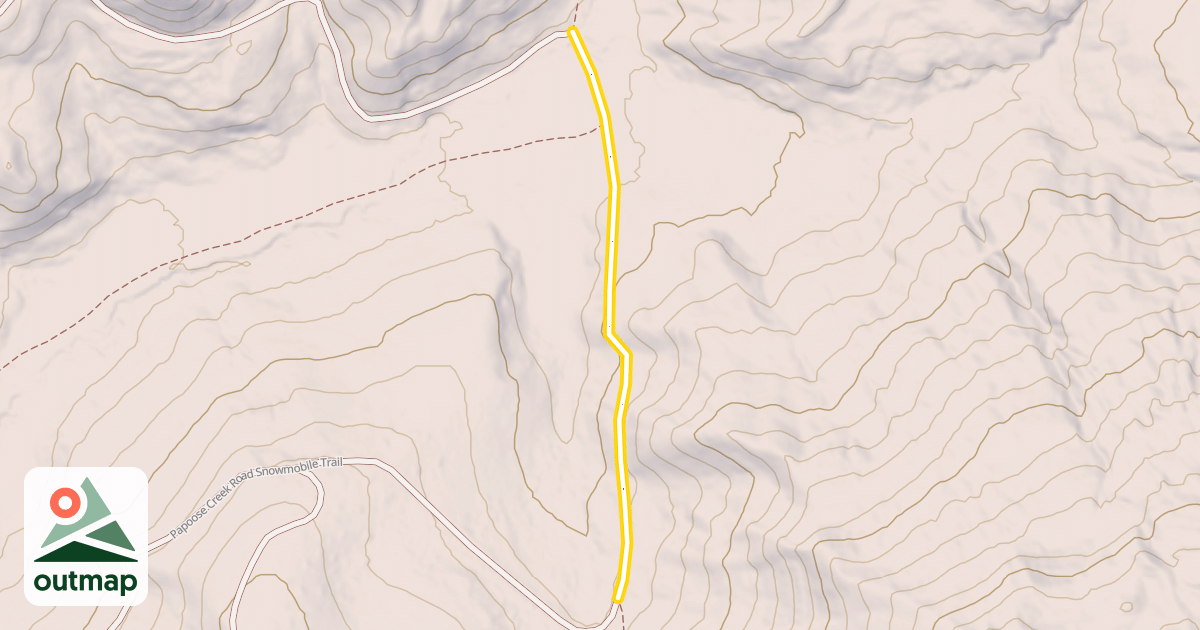 Map of Beauty Park Trail