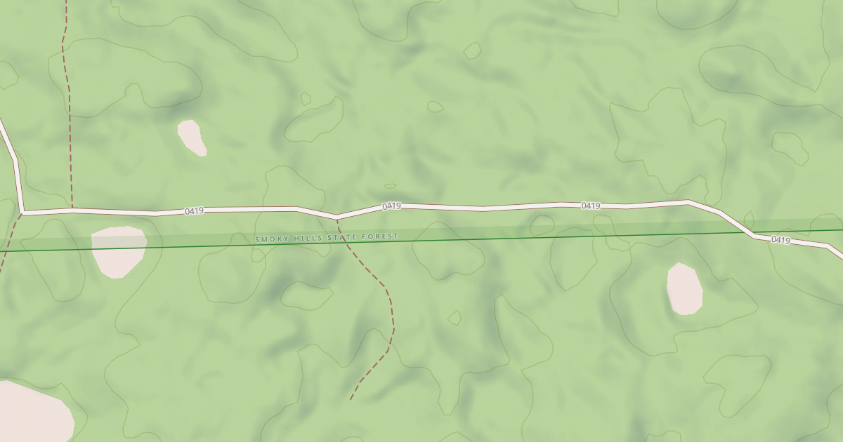 Map preview of Smoky Hills
