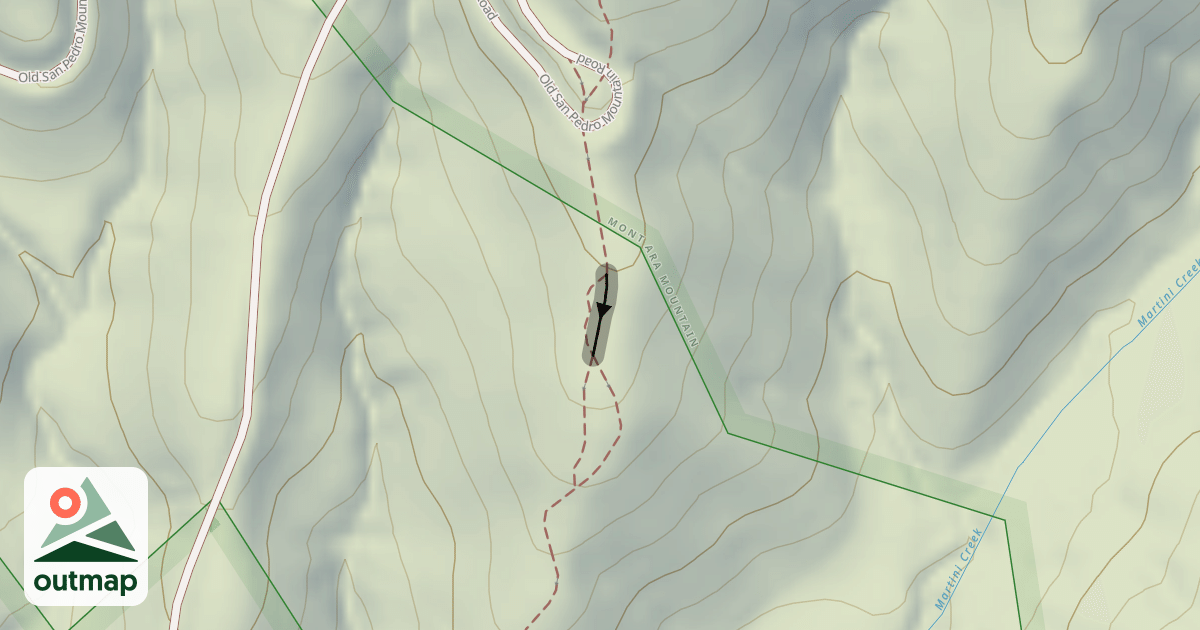 Map of Lower Fly Amanita A-Line