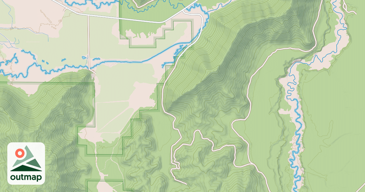 Map of HATHAWAY CREEK