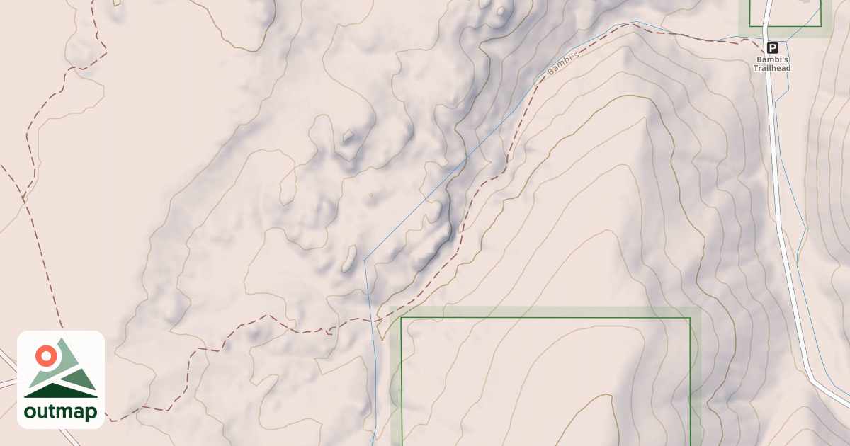 Map of Bambi's Trail