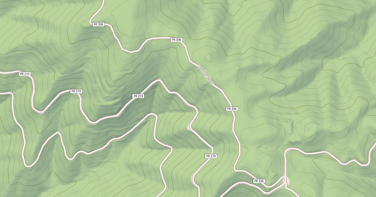 Map preview of URANIUM