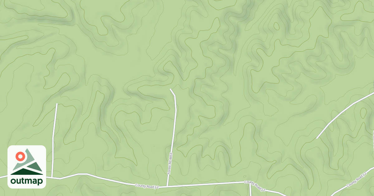 Map of BEAVER POND