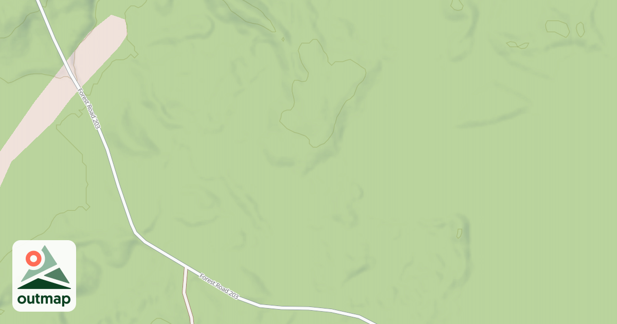 Map of FR 203H