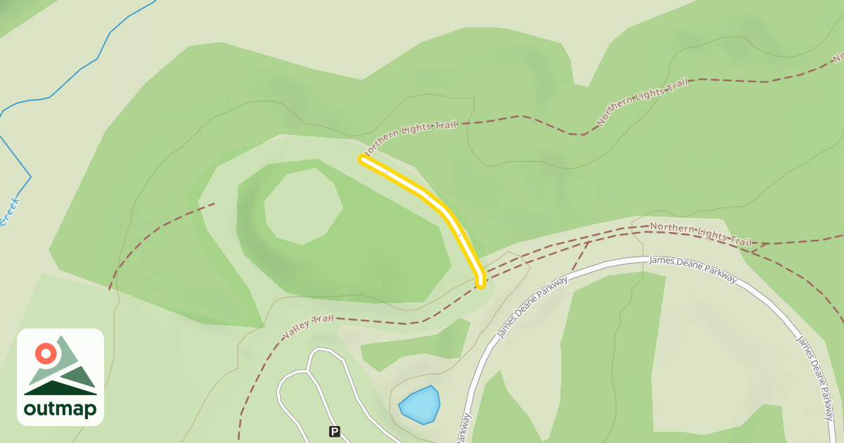 Map of Valley Trail