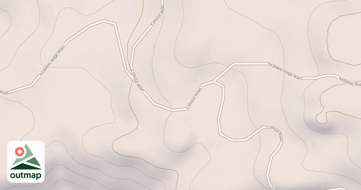 Map of Contour Road
