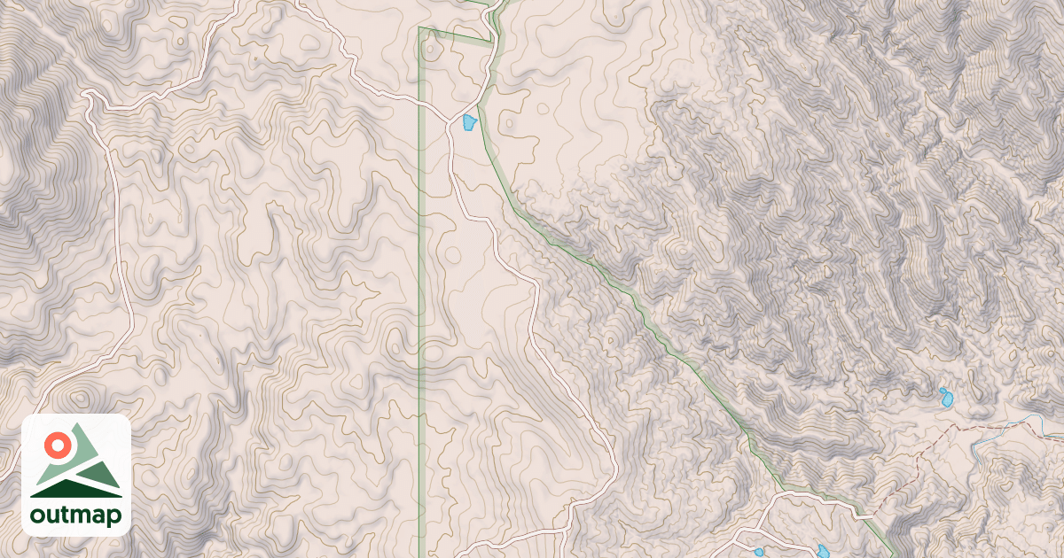 Map of COPPER CANYON SPRING
