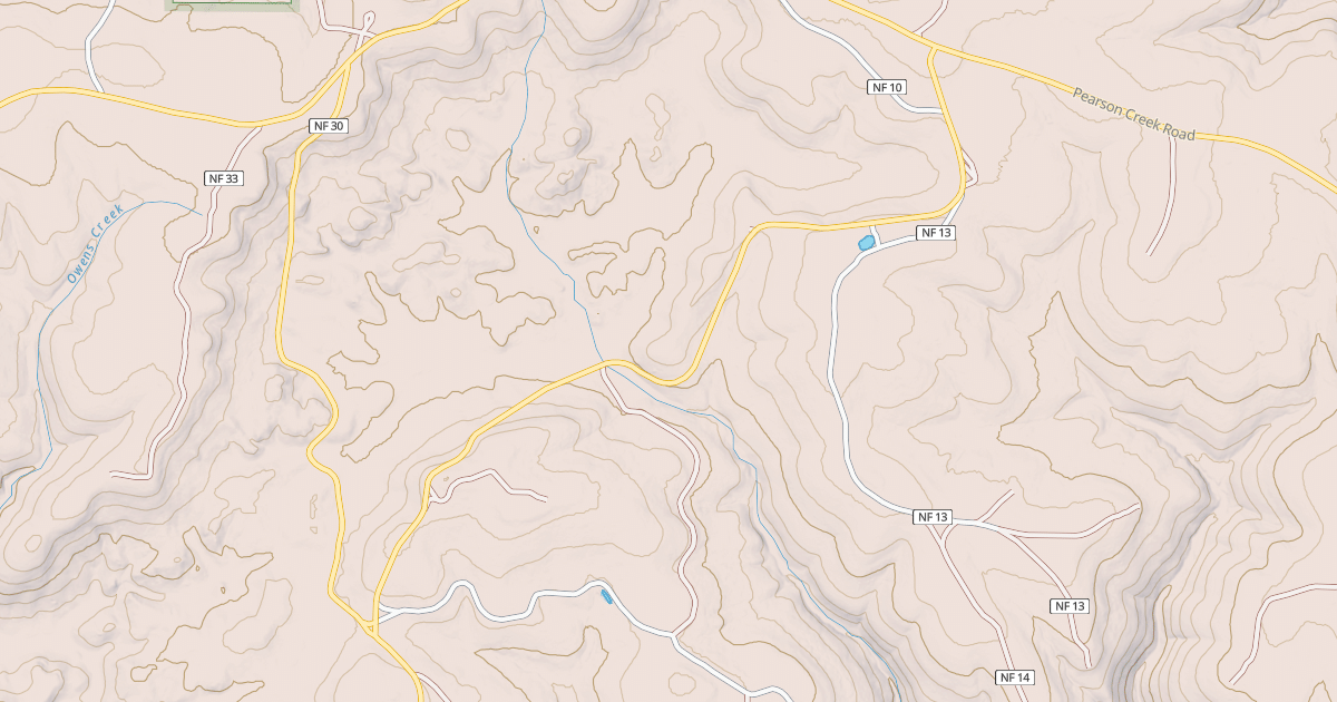 Map preview of USFS Motor Vehicle Use Map Roads {46D1AFED-4EF7-4DC5-8FAE-21B6A5A5247F}