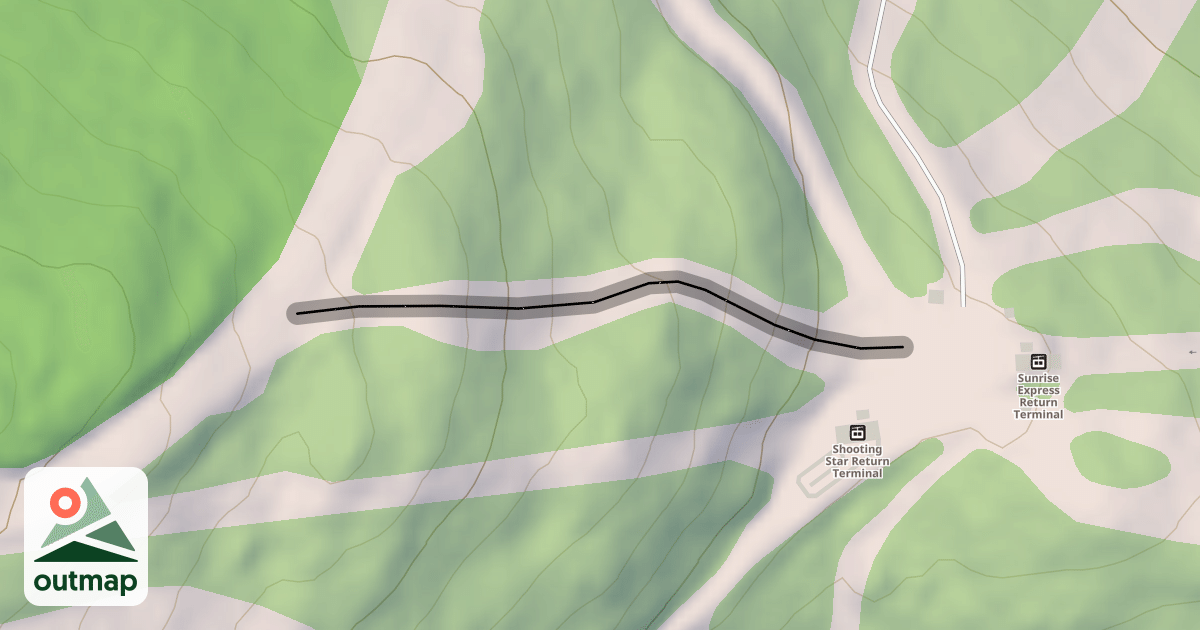 Map of Upper Downeaster