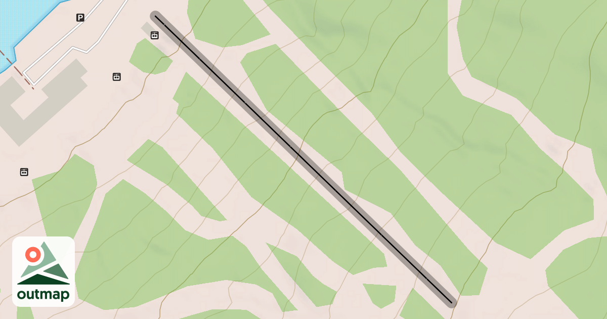 Map of Lower Tomahawk