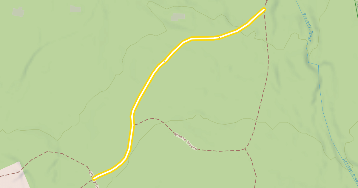 Map preview of Snowbrook Trail