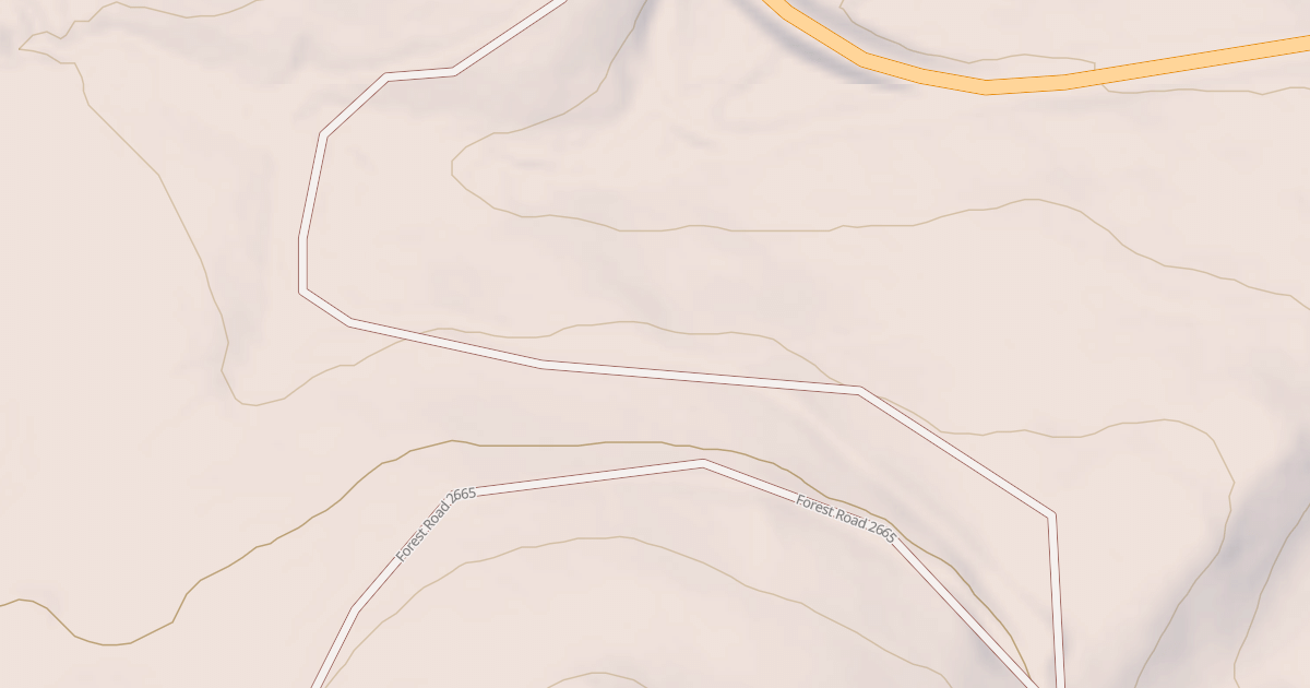 Map preview of USFS National Forest System Roads {25828C69-4BCE-4B08-B404-A81F16268EE8}